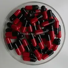 10000 шт./упак.) лучший продавать отдельно 0# черный/красный капсула, медицина, упаковка, твердые желатиновые капсулы, пустые капсулы