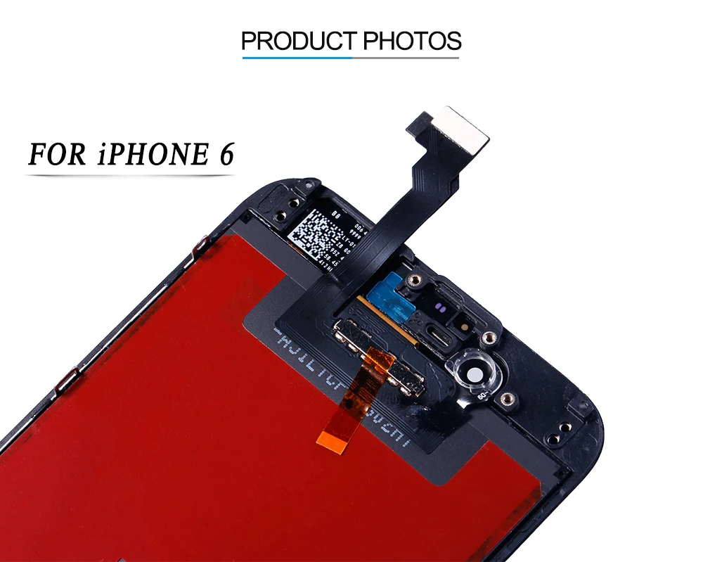 AAA+++ качественный дисплей для iPhone 5S 6s 7 6 lcd кодирующий преобразователь сенсорного экрана в сборе модуль lcd для iPhone 7 экран без битых пикселей