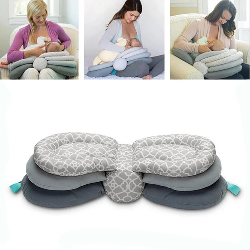 Умная Подушка для кормления новорожденных грудного вскармливания защита головы Регулируемая Колыбель для кормления матери Boppy подушки для мамы