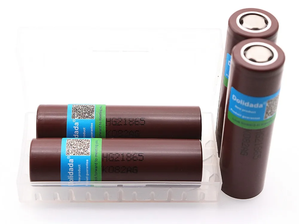 Dolidada 100% оригинал 18650 батарея аккумуляторная для LG HG2 3000 mah литиевая использование