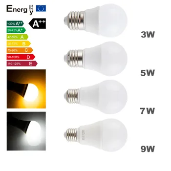

10pcs 3W/5W/7W/9W SMD 5730 SMD LED Light Bulb Lamp E26/E27 Medium Base 110V/220V/240V