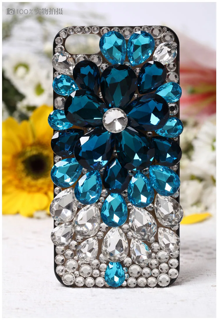 

Dower Me Fashion Bling Crystal Diamond Beautiful Sun Flower Case For Samsung Galaxy S8/7/6 Edge Plus Note 5 4 3 2 S5/4/3 A5/7/8