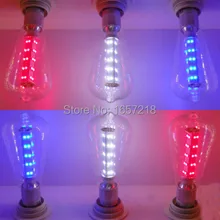 1 шт Античный Ретро Винтаж Edison светильник лампочка E27 накаливания Светильник лампы ST64 3 Вт лампа накаливания Эдисона лампа домашний декор