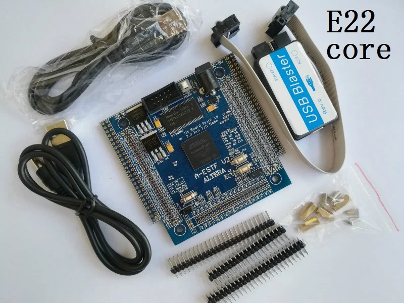 Cyclone iv плата E22 основная altera fpga макетная EP4CE22f17C8N|sdr board|board fpgaboard board |