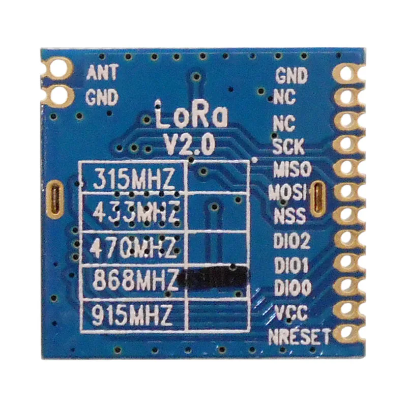 7 шт./лот FCC сертифицированы Lora1276 100 МВт SX1276 Lora модуля 915 мГц Высокая чувствительность 4 км RF передатчик с большим радиусом действия и приемник