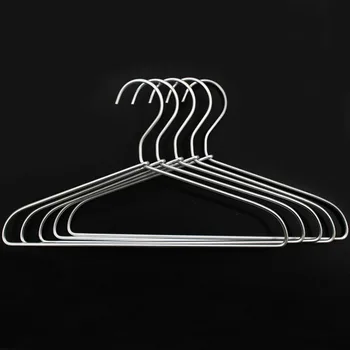 

[Free shipping] Luxury Aluminum Tops Hanger ,Strong Metal Hanger (36 pieces/ Lot)