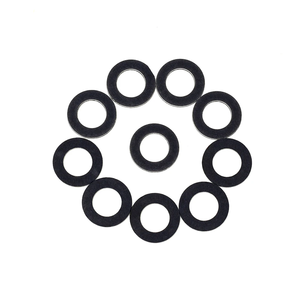 Hot Sale 10pcs Pack Genuine Gaskets For TOYOTA LEXUS Oil Drain Plug Gaskets 90430 12031 Black