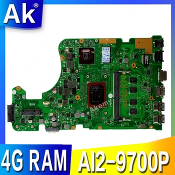 

For A555Q X555Q X555QG K555Q For Asus motherboard X550QG Mainboard fully tested & working REV2.0 with A12-9700P 4GB RAM