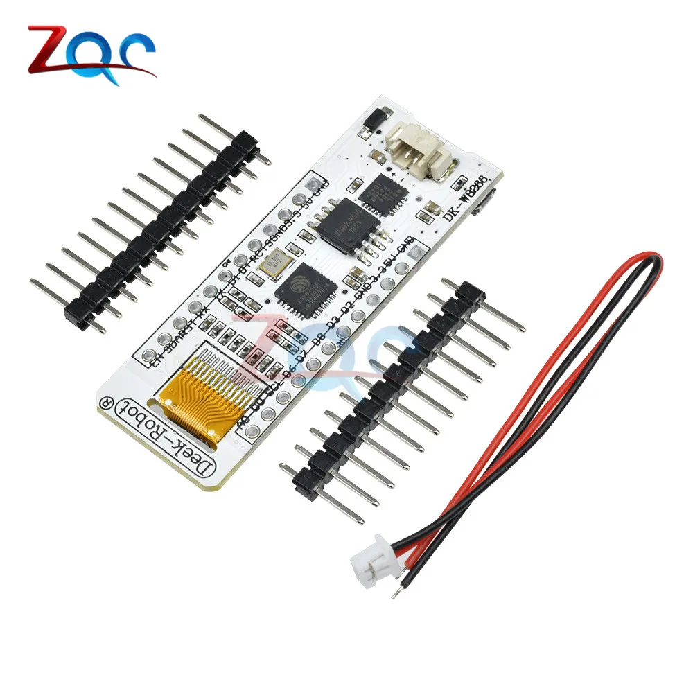 0,91 ''ESP8266 wifi чип 0,91 дюймов OLED CP2014 32Mb Flash ESP 8266 модуль Интернет вещей плата PCB NodeMcu для Arduino IOT