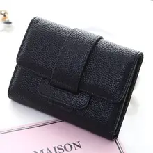 Women Vintage Hasp Wallets Fashion Leather Wallet Purse Female Money Bag Short Coin Pocket Card Holder Purse