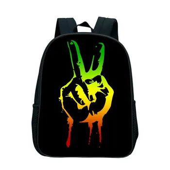 

12 Inch Bob Marley BagFor Kindergarten Music Star Reggae Children Boy Girls School Backpack Kids Schoolbag Student Bags Gifts