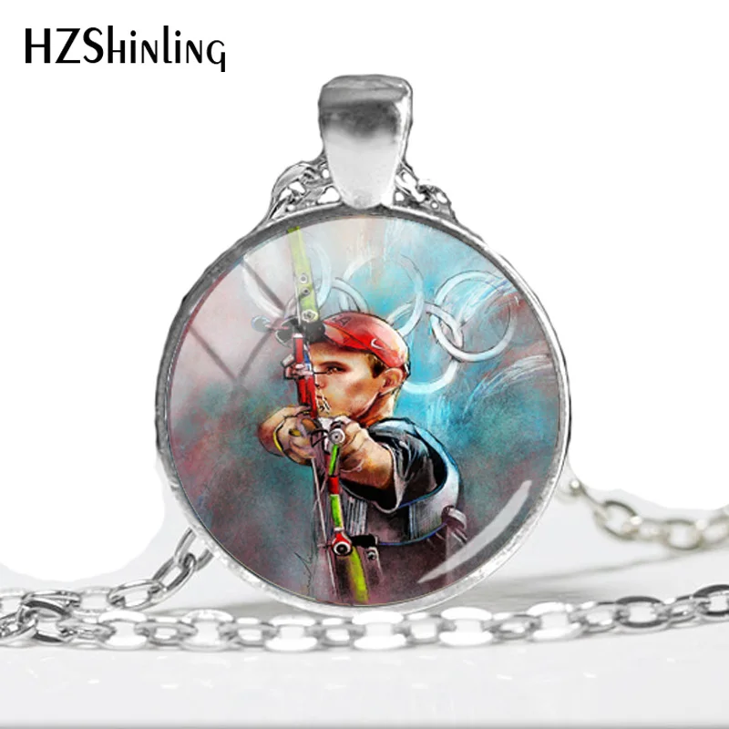 Buy 2018 NEW The Archer Photo Necklace Archery Pendant