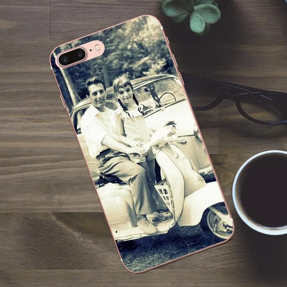 Чехол Vespa для сотового телефона из мягкого ТПУ скутера чехол Apple iPhone 4 4S 5 5C SE 6 6S 7 8