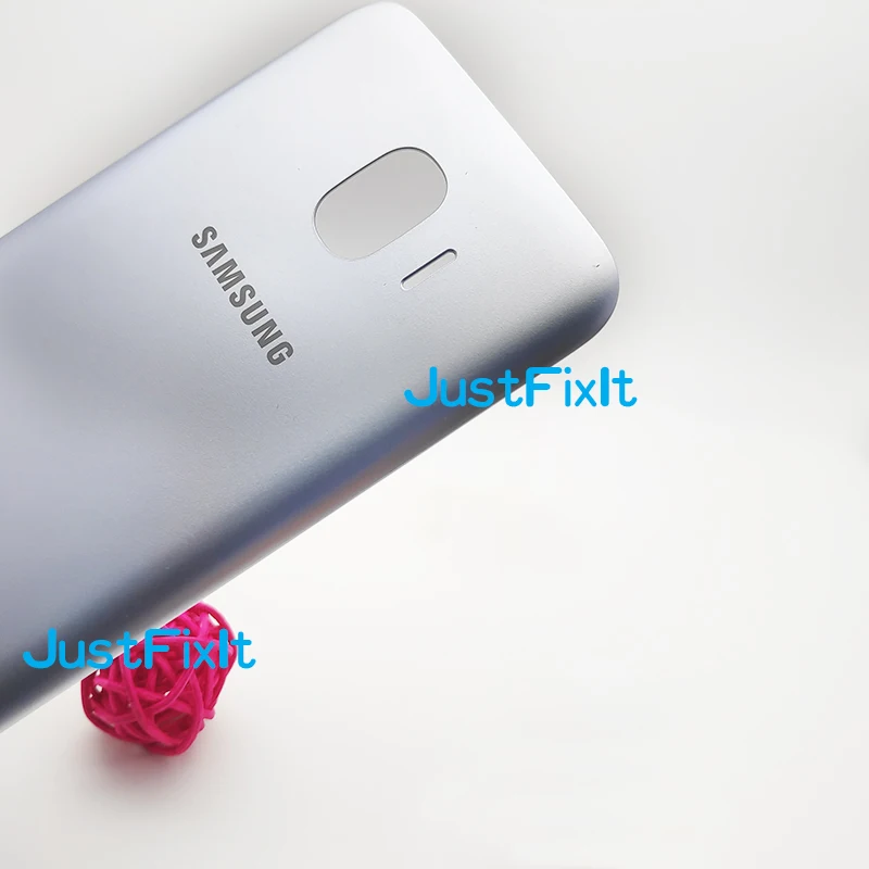 Для samsung Galaxy J2 Pro J250F J250 оригинальные телефонные чехлы Корпус задняя крышка батарейного отсека - Цвет: light blue