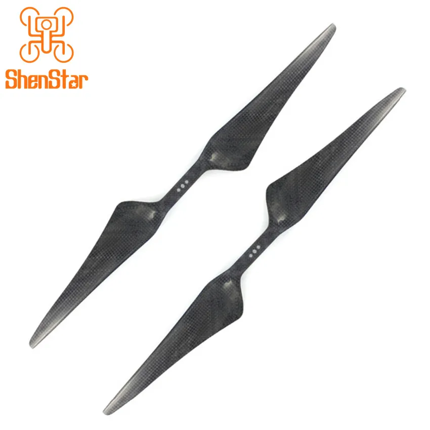 

1pair 1755 Carbon Fiber Propellers 17x5.5 CF Props for 4axis 6axis Multi-axis Racing Drone Accessory Spare Parts