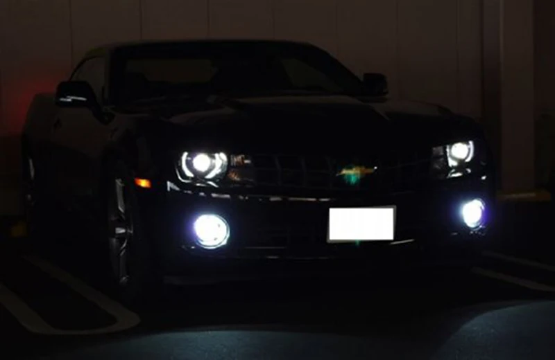 2 шт. P13W PSX26W светодиодные лампы белого цвета 800Lm Автомобильная противотуманная фара, светильник для вождения DRL, замена для Chevrolet Camaro 2010- Автомобильный светильник s