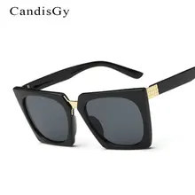 Hipster gafas de Sol Cuadradas Mujeres Hombres Espejo 2017 Nuevo Diseñador de la Marca de la Señora Mujeres Refrescan las gafas de Sol UV400