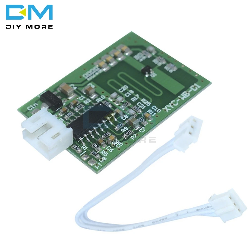

LED Microwave Sensor DC Microwave Radar Sensing Module Home Control Body Human Motion Detector Light Switch Controller Board