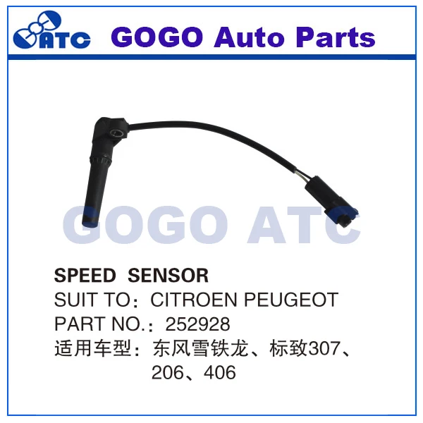 Датчик скорости для Citroen Peugeot 307 206 406 OEM 252928 7700103119 2529 28 | Автомобили и мотоциклы