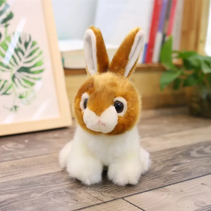  1pc 20cm Simulation Kawaii Rabbit Plush Toys Stuffed Cute Animal Toys for Kids Children Birthday& C