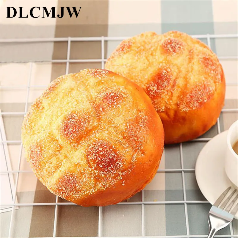 

1 pcs PU Fake Bread Artificial Foods squishy bread Festive Party Supply Simulation Bread Model photography Fake Bread Prop