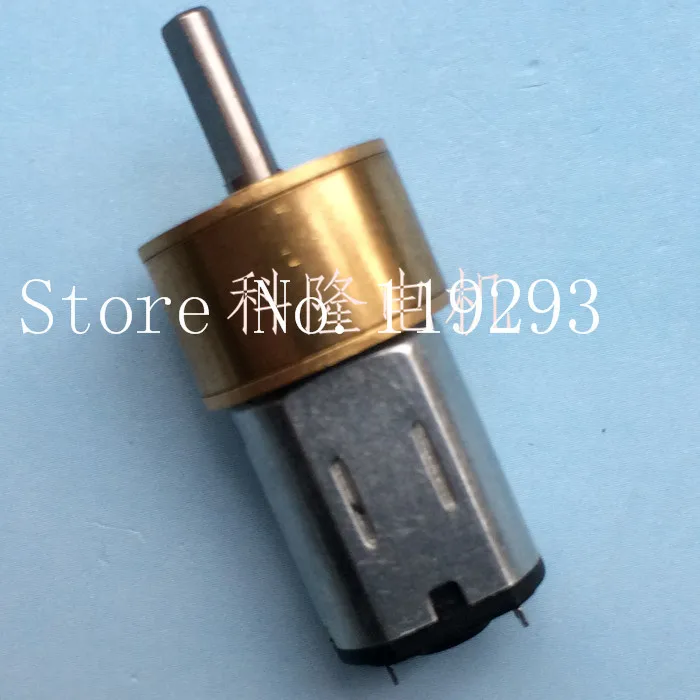 

[JOY] [-] N20 miniature DC gear motor 14MM round dust reduction gear box --10PCS/LOT