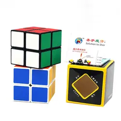 Shenshou 2X2X2 Magic Cube Скорость карман Стикеры 50 мм головоломки Профессиональный веселые развивающие игрушки для детей MF202