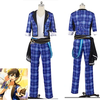 

2019 Anime Ensemble Stars Trickstar Hidaka Hokuto uniform Cosplay Costumes Custom Halloween cartoon clothing for men and women