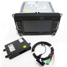 VW RCD510 + Кабель + Микрофон + 9W2 МОДУЛЯ Bluetooth + Код Для VW Jetta гольф Passat B6 EOS Touran Caddy 5ND 035 190 1K8 035 730 D