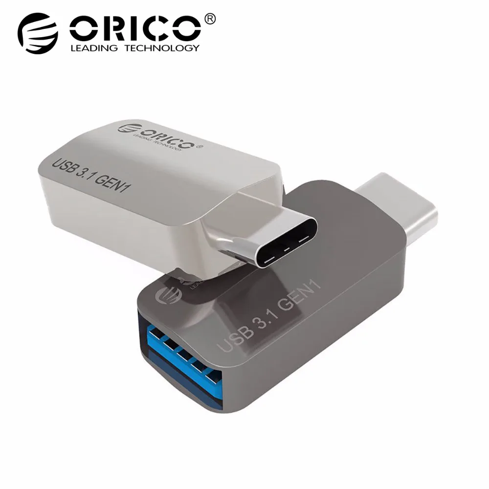 ORICO Aluminum USB Type C Mobile Phone Adapter Male to USB 3.0 Female