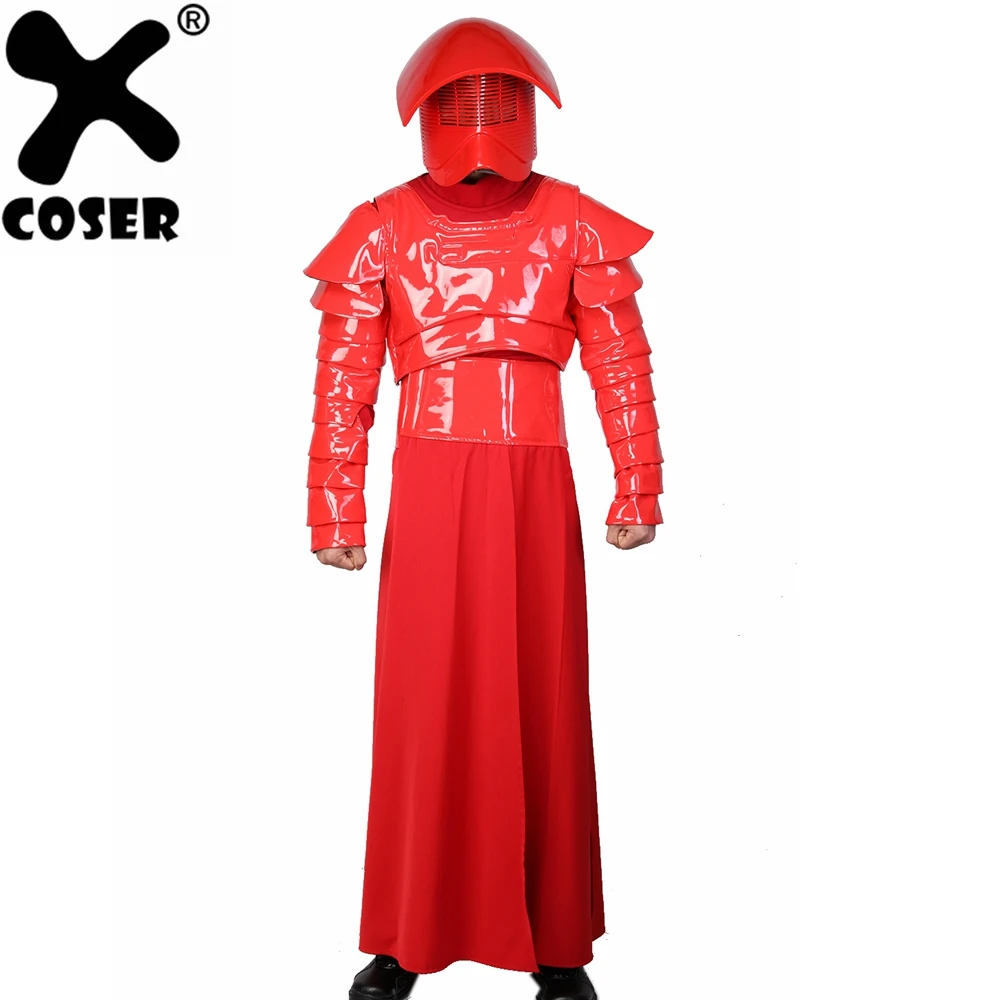 

XCOSER Star Wars Episode VIII: The Last Jedi Cosplay Elite Praetorian Guard Full Set Halloween Cosplay Costume For Men Adult
