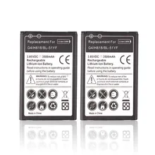 2Pcs Replacement Li-ion 3500mAh Batteries For LG G4 BL-51YF H818 H818N VS999 F500 F500S F500K F500L H815 Battery