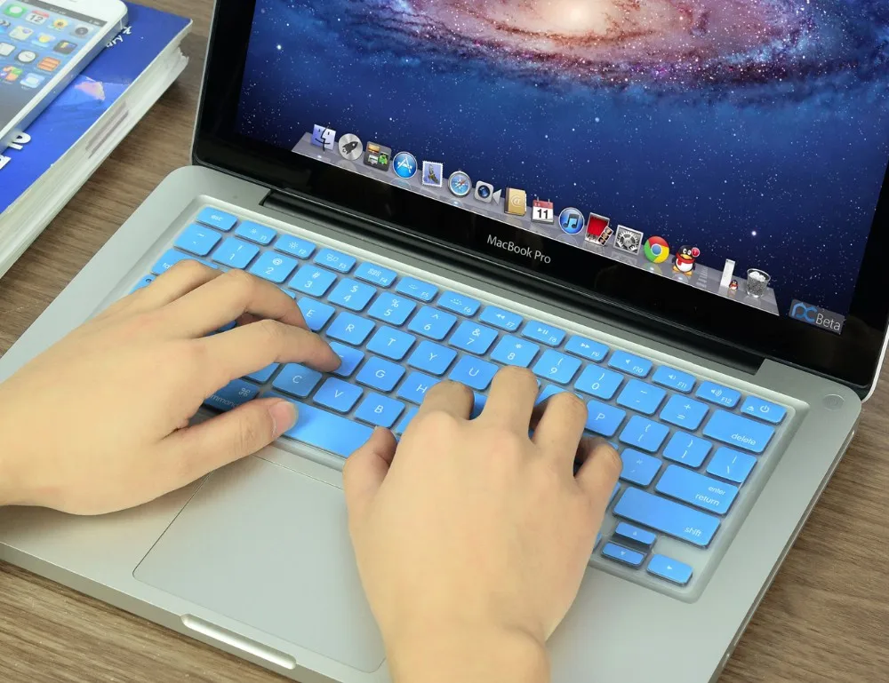 XSKN английская силиконовая крышка клавиатуры для Macbook Air Pro 13 15, для Apple iMac стандартная английская(США) клавиатура крышка клавиатуры