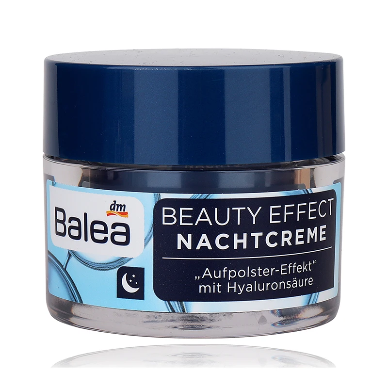 Balea, Германия, коллаген, ночной крем и увлажняющие средства, уход за лицом, ночной крем с эффектом красоты, улучшает внешний вид кожи, смягчает морщины