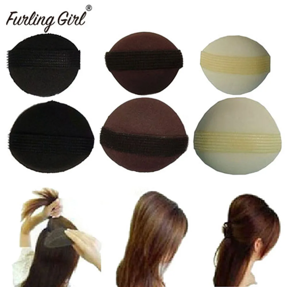 

Furling Girl 1 Pair/Lot Hot Sales Sponge Hair Maker Styling Hair Base Bump Styling Insert Tool Volume Hair Accessories