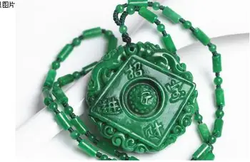 

Manufacturers wholesale new natural Burmese stone pendant carved animal necklace men and women jewelry JADES jewelry beads