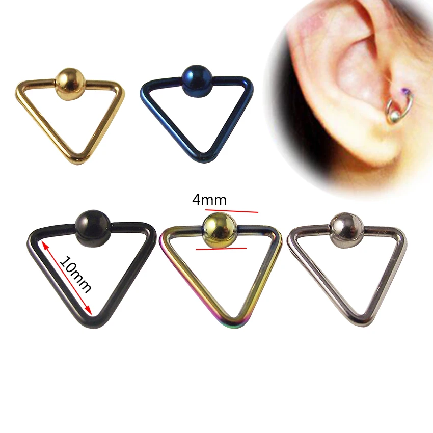 Captive Nipple Piercing Rings Bcr Rings Captive Piercing Titanium