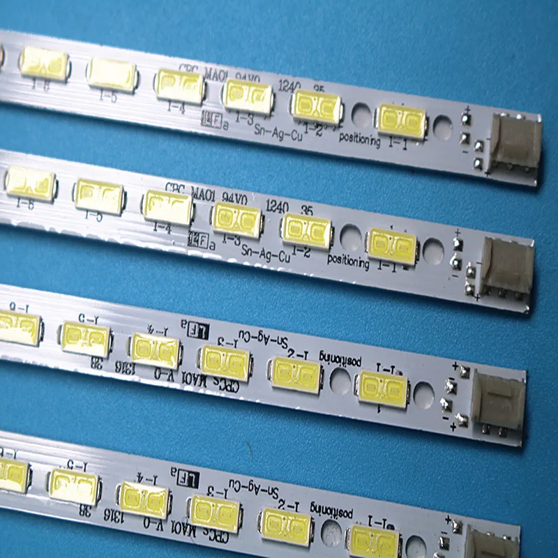 100% новый комплект 10 шт./компл. 68 светодиодный 676 мм светодиодный подсветка полосы GK0361 7030PKG 68EA R L шины REV0.2 для LCD-60LX640A