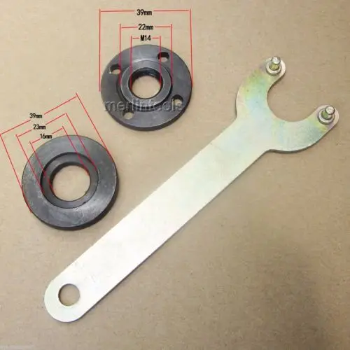 Clamp Flange Nut Wrench Assortment for Angle Grinder / Wet Polisher angle-grinder-polisher : image Clamp Flange Nut Wrench Assortment for Angle Grinder / Wet Polisher angle-grinder-polisher