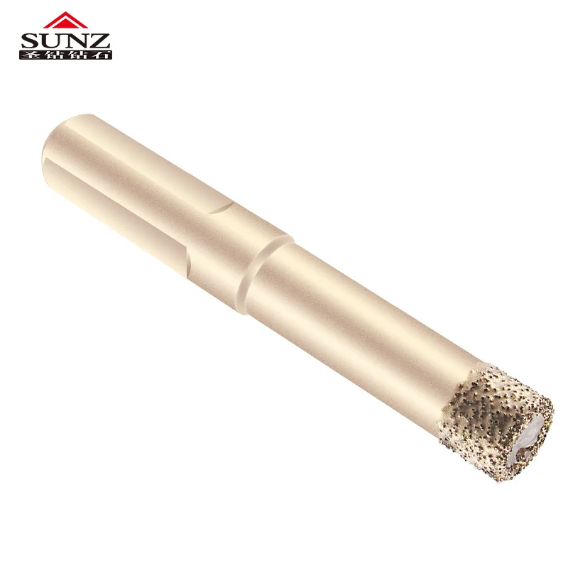 

diamond Dry drill vacuum brazing core hole saw granite tile glass bit