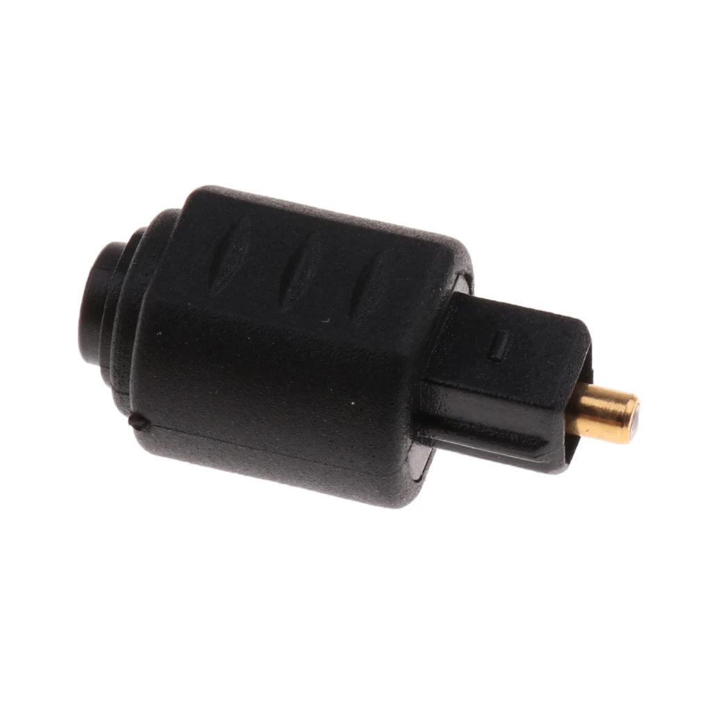 5x Optical 3.5mm Mini Female Socket Plug To Digital Toslink Audio Adapter
