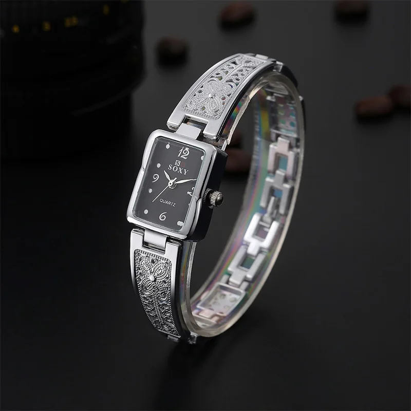 Silver bangle watches ladies gold Silver bangle watches ladies gold