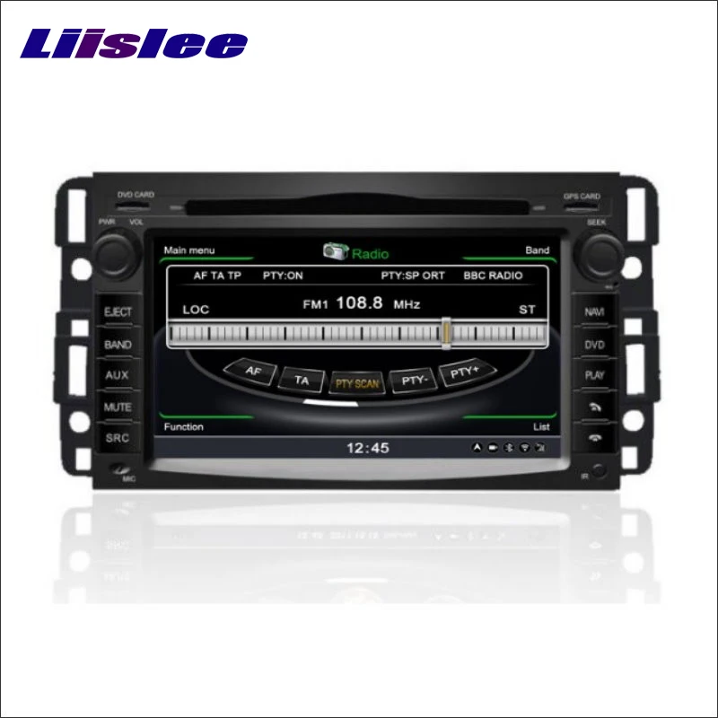 Top Liislee For Chevrolet Tahoe 2007-2013 Car Radio Audio Video Stereo CD DVD Player GPS Nav Navi Navigation S160 Multimedia System 2