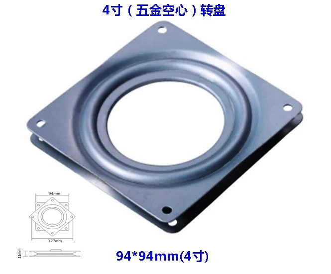 

4" Turntable Bearing Swivel Plate Lazy Susan! Great For Mechanical Projects Lkea Bookcase Corner Shelves Wooden