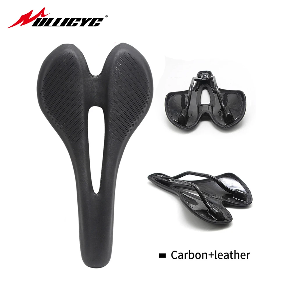 Buy MTB road bike Comfort MTB Wide Bicycle Seat Carbon