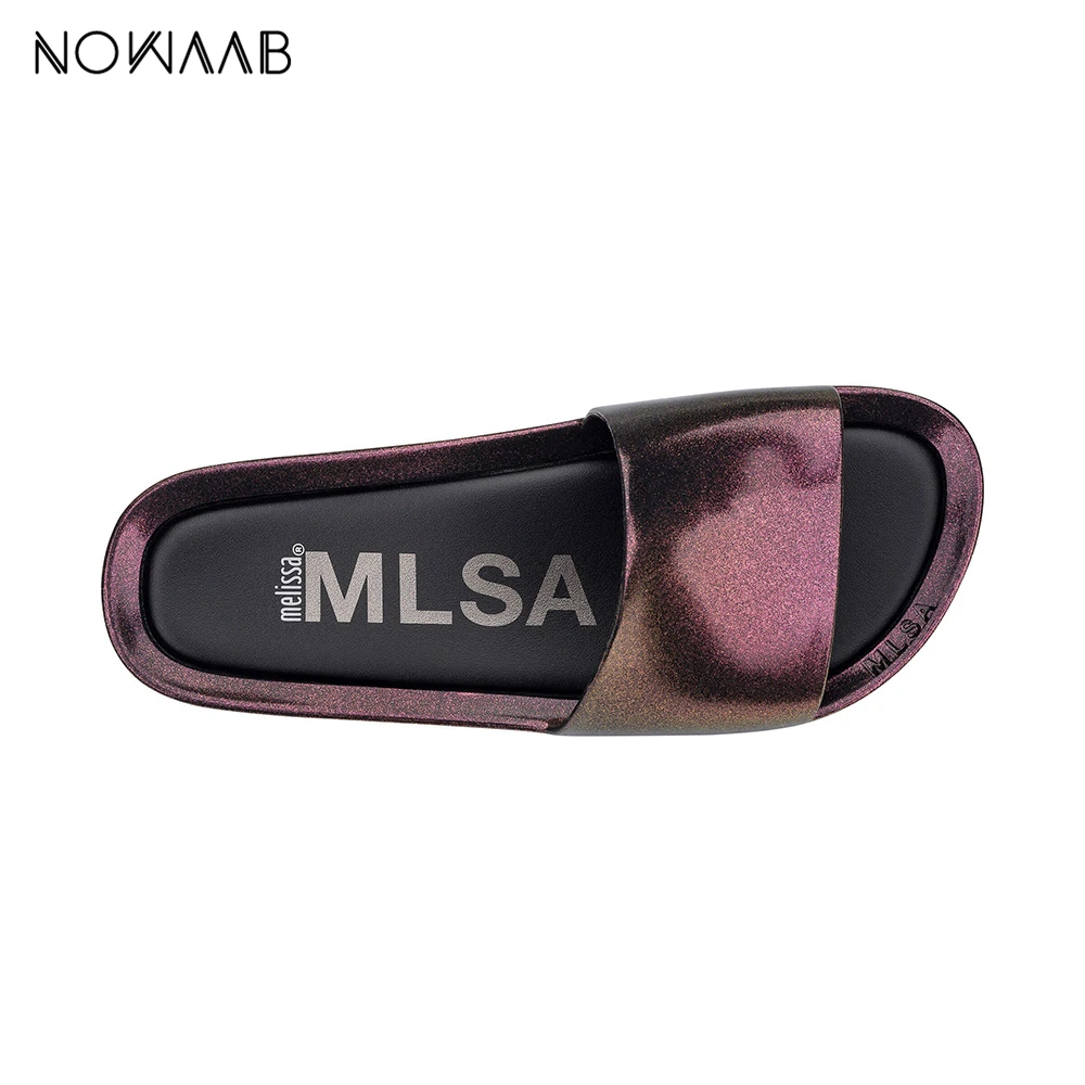 Melissa/ женские пляжные сандалии на плоской подошве; оригинальная женская обувь melissa; прозрачные сандалии; женская прозрачная обувь; вьетнамки