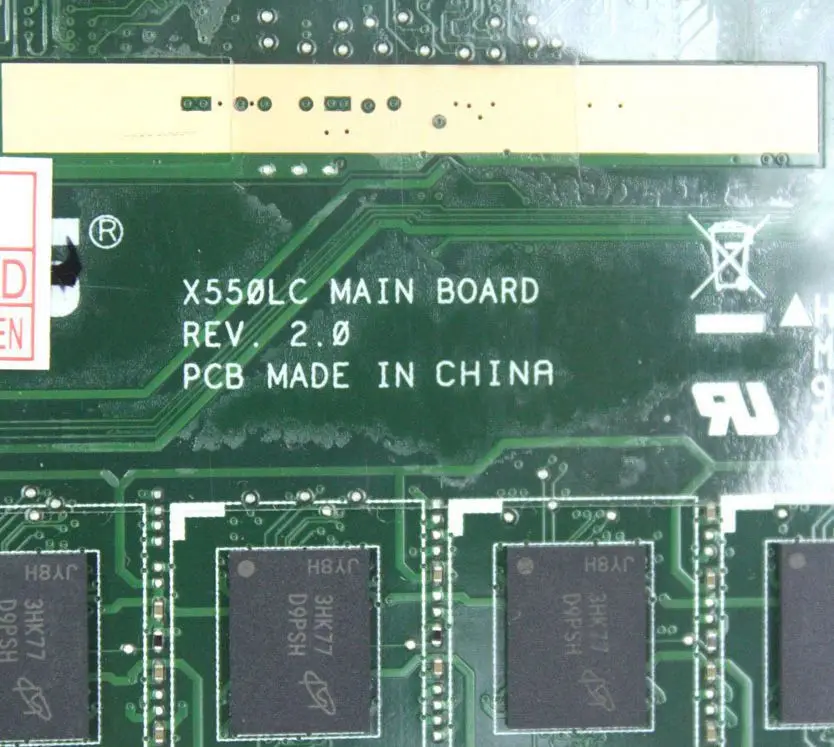 X550LC Материнская плата ноутбука I7-4500 GT720M для ASUS X550LD A550L Y581L W518L X550LN Тесты материнская плата X550LC материнская плата Тесты 100% ОК