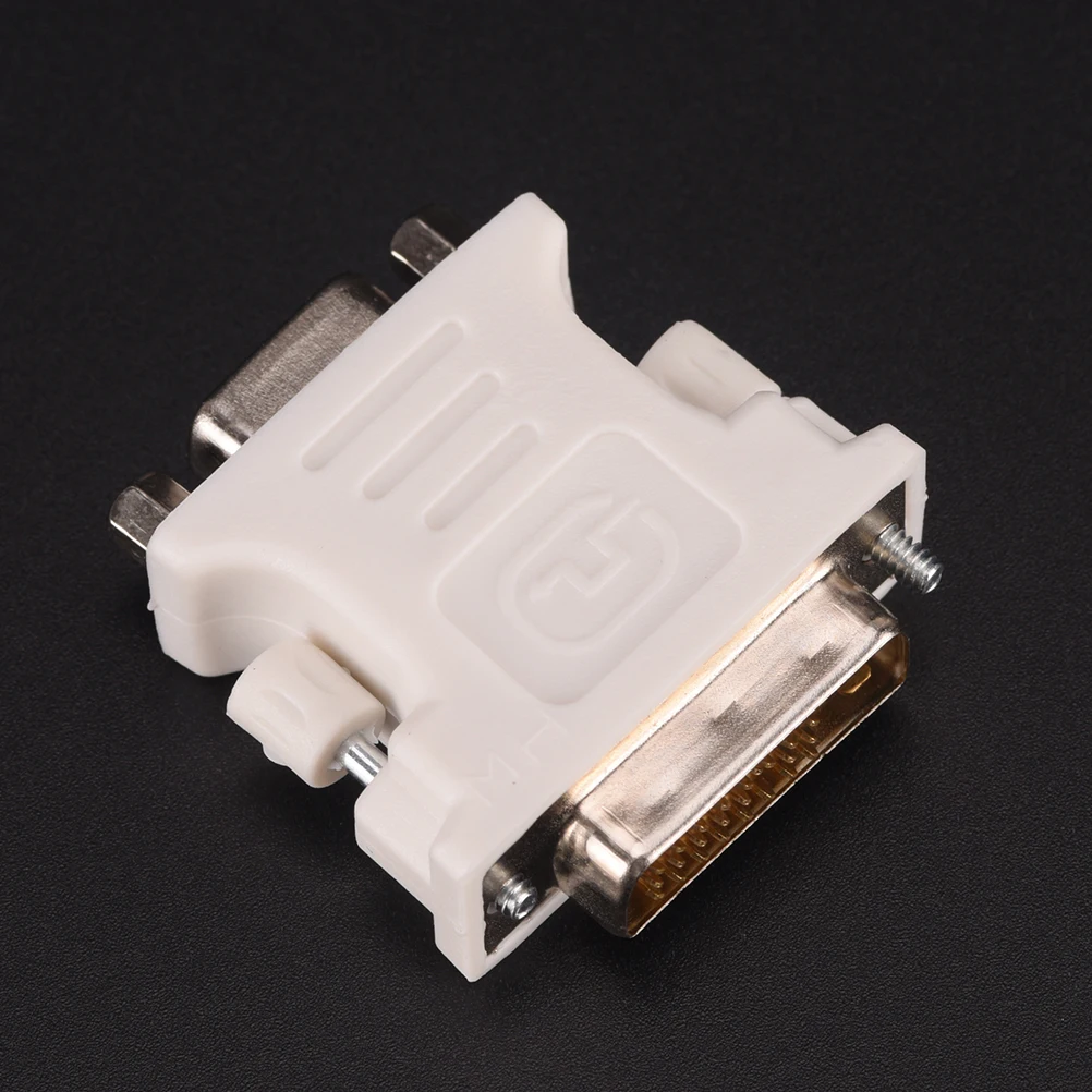 Новинка 2017 24 + 1 Pin DVI D M адаптер для VGA F видеомонитора компьютера 25 (двойное