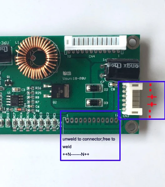 CA 255S 10 48 дюймовый светодиодный дисплей модуль драйвера подсветки телевизора - Товар на картинке можно купить.