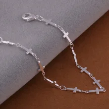 H372 Новое поступление Посеребренная манжета цепь Шарм ведущий креветка Пряжка ювелирный браслет/ajhajaoa bvrakmya